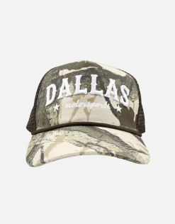 Cross Trucker Cap in White