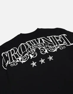 Crowned Legacy Box Fit T Shirt in Black