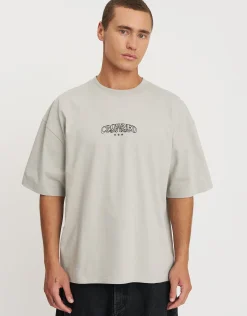 Crowned Legacy Box Fit T Shirt in Moon
