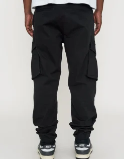 Cuffed Cargo Joggers in Khaki