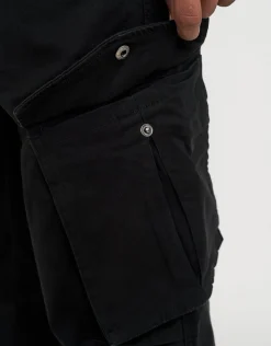 Cuffed Cargo Joggers in Stone