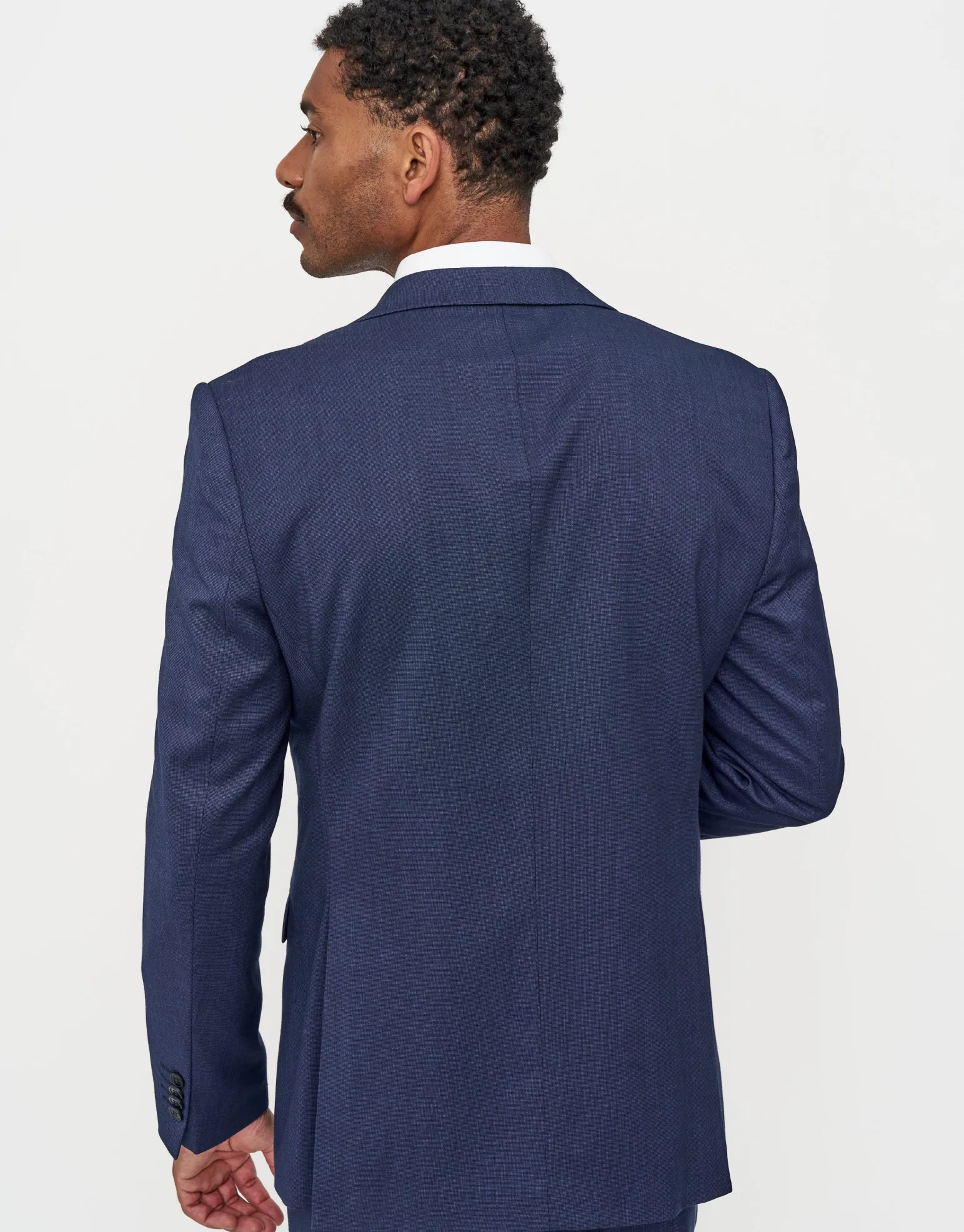 Dalston Slim Fit Suit Jacket in Navy