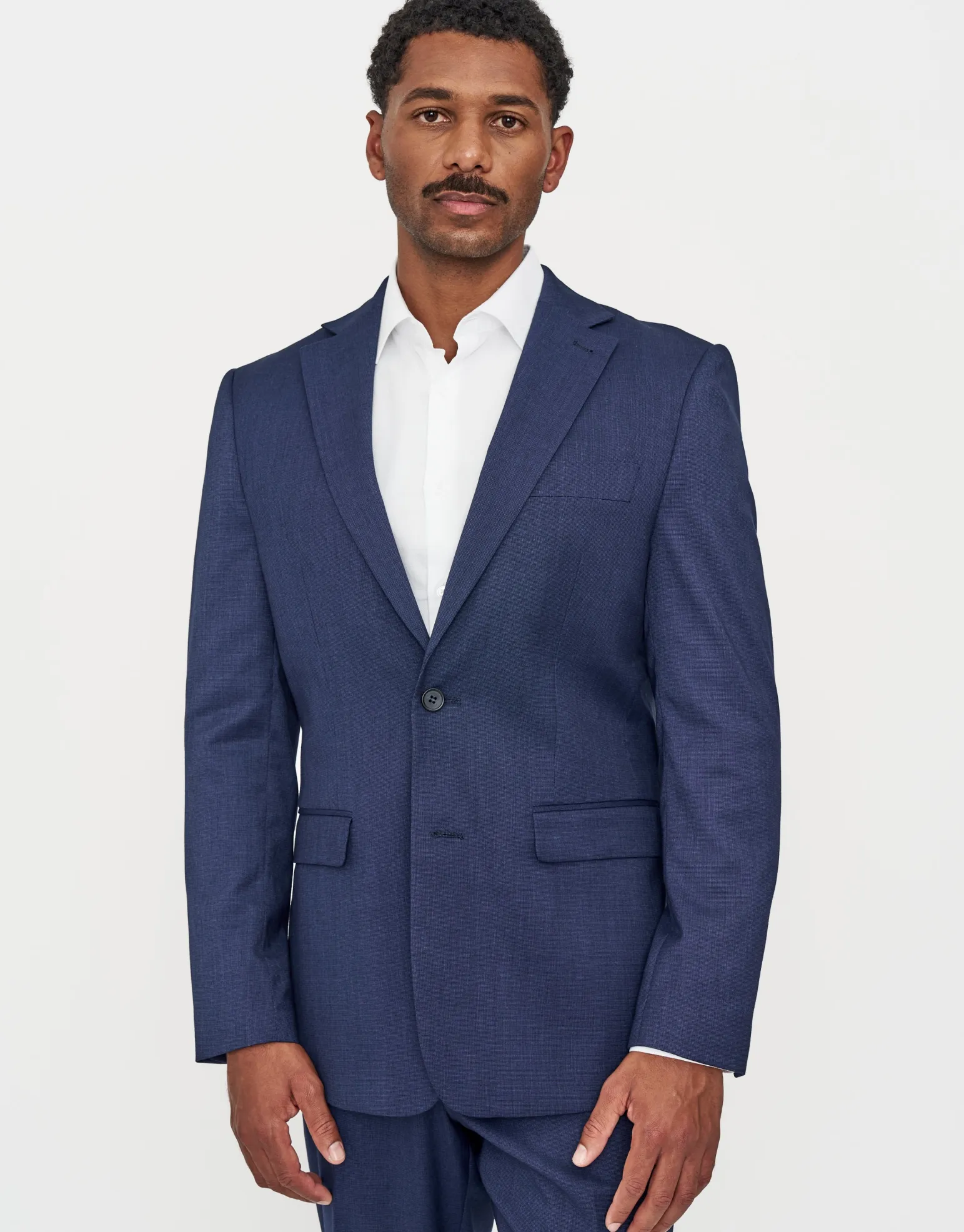 Dalston Slim Fit Suit Jacket in Navy
