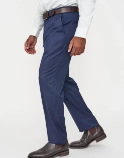 Dalston Slim Fit Suit Trousers in Navy