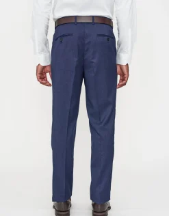 Dalston Slim Fit Suit Trousers in Navy