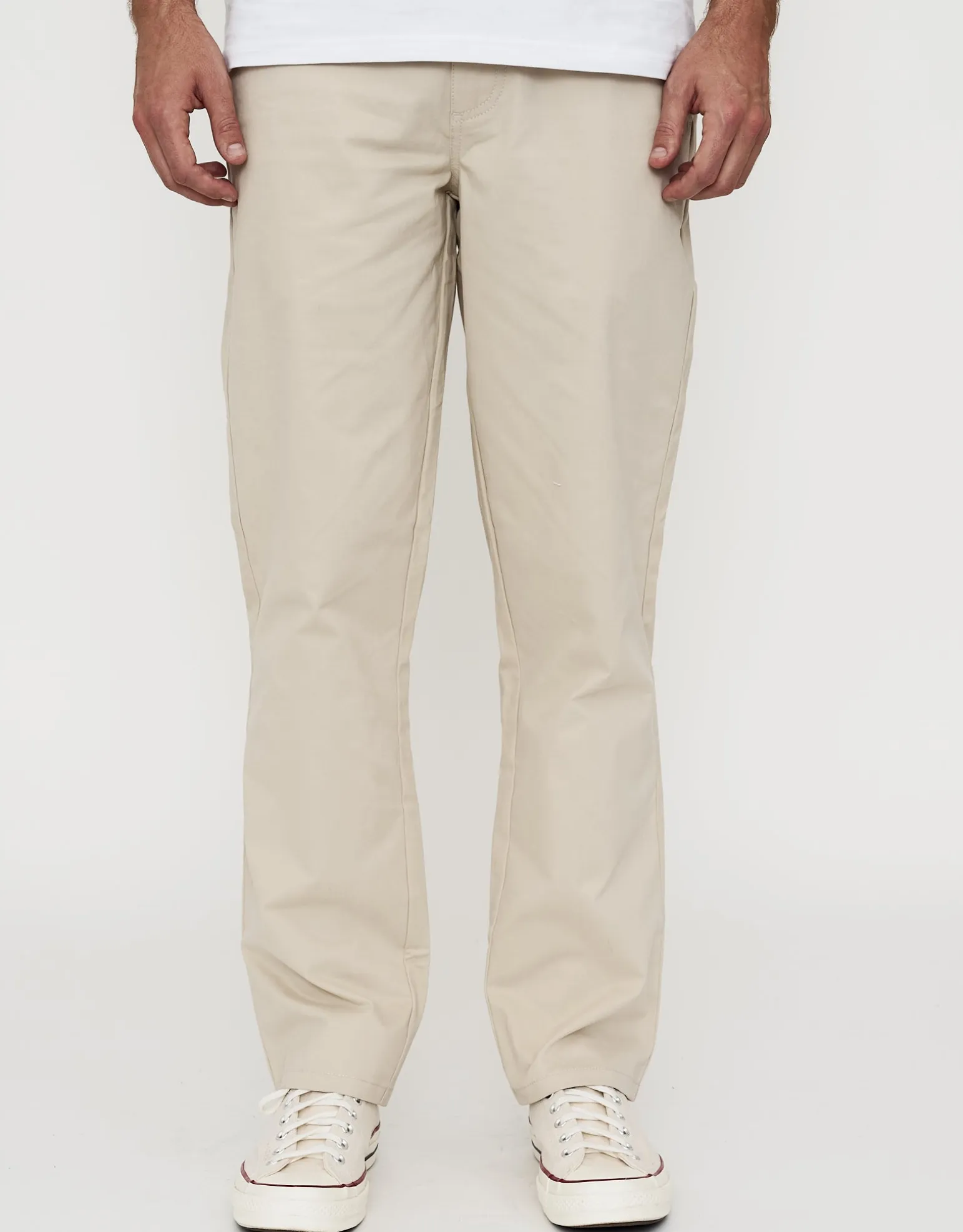 Delta Standard Fit Chinos in Black