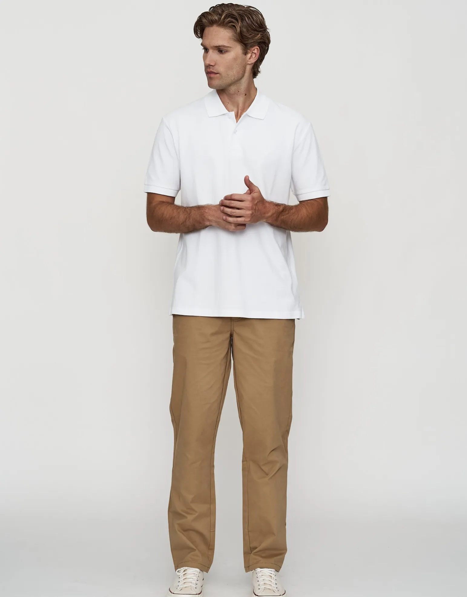 Delta Standard Fit Chinos in Black