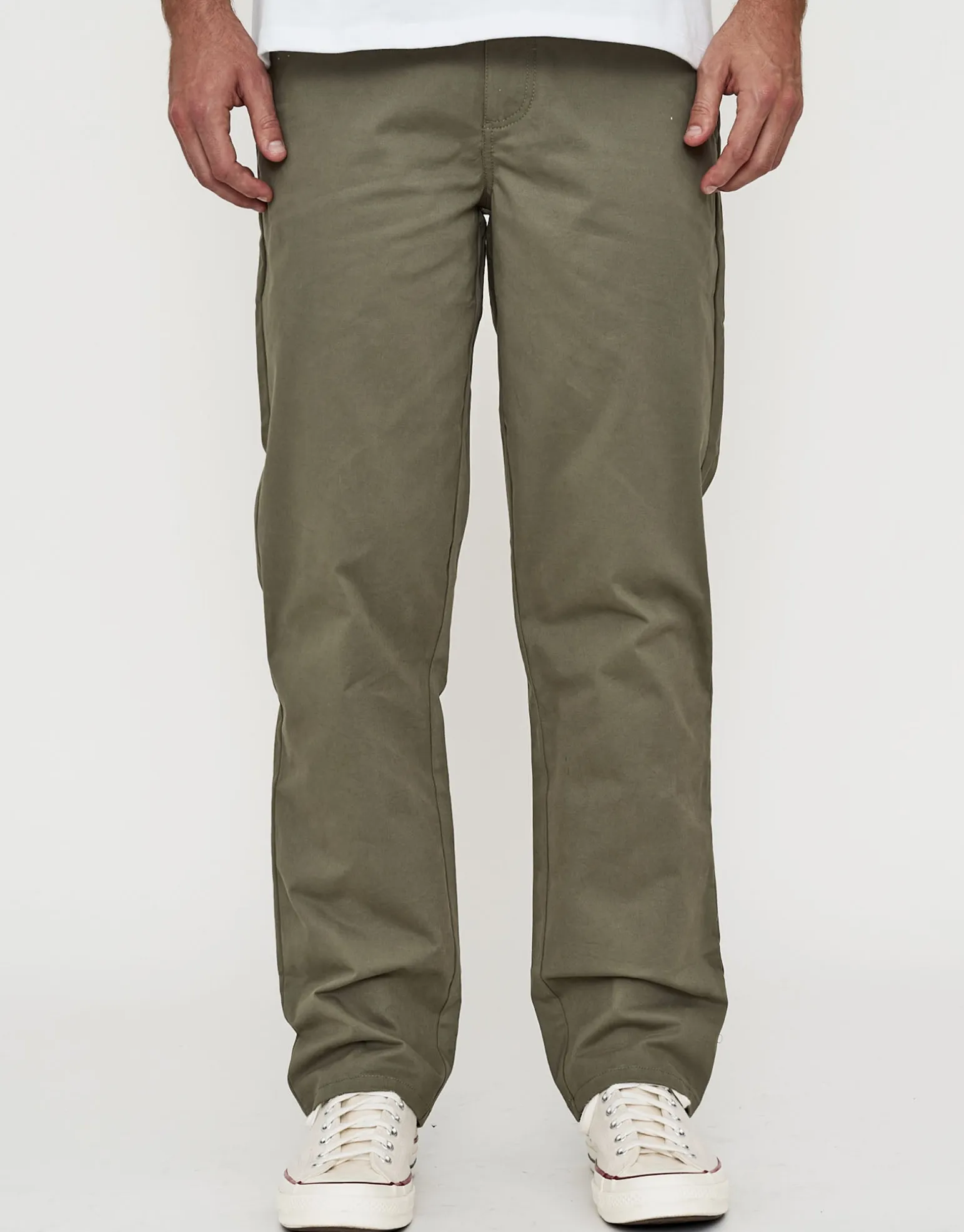 Delta Standard Fit Chinos in Black