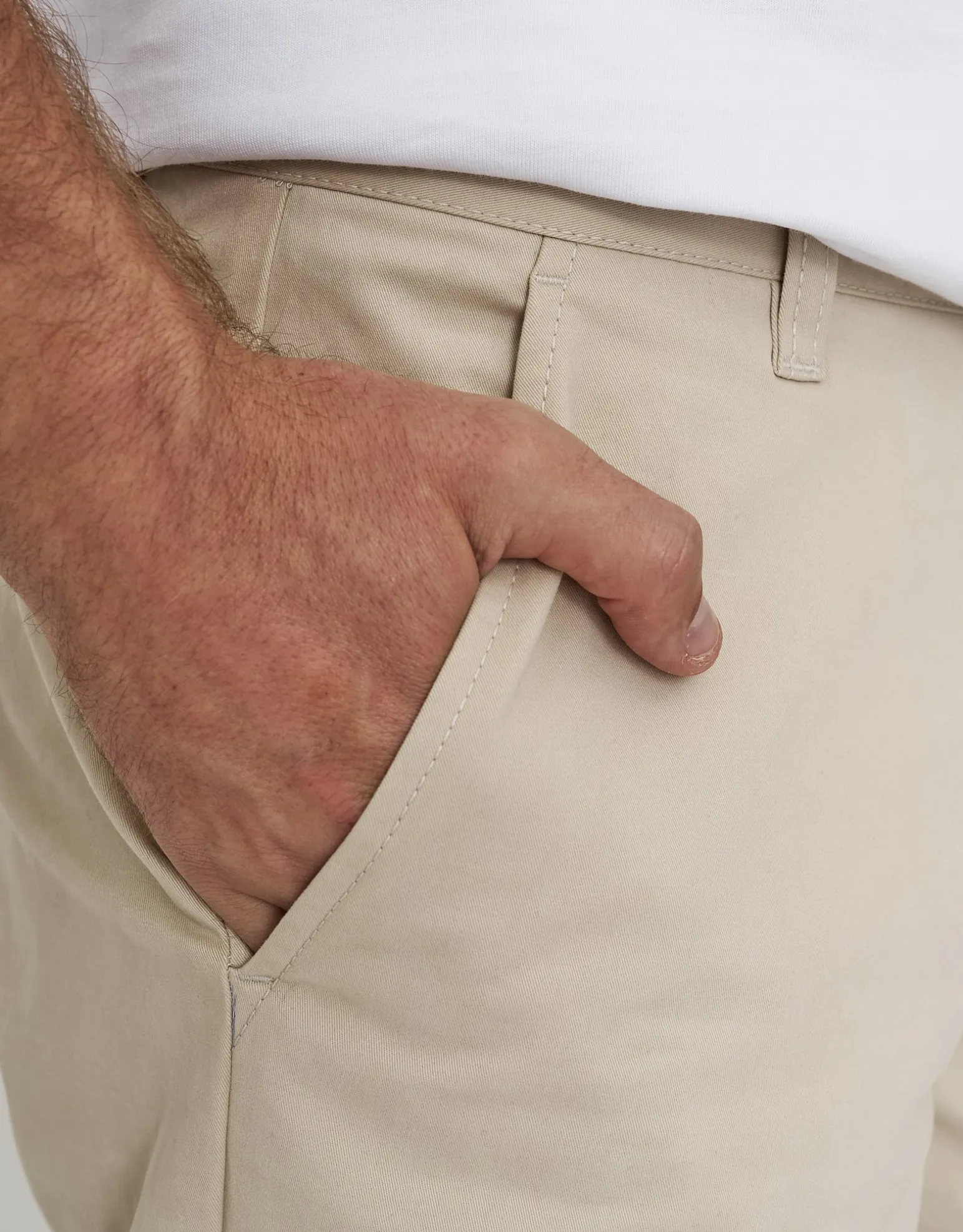 Delta Standard Fit Chinos in Black