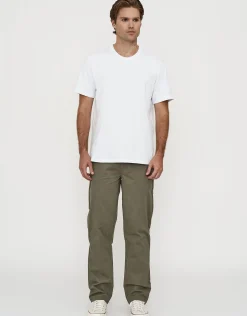 Delta Standard Fit Chinos in Burgundy