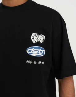 Dice Box Tee in Black