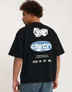 Dice Box Tee in Black