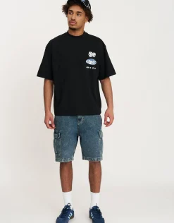 Dice Box Tee in Black