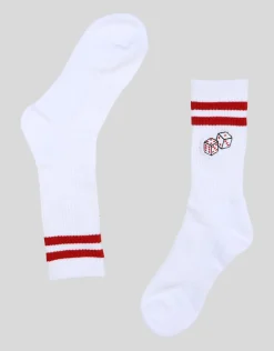 Dice Crew Sock in Black