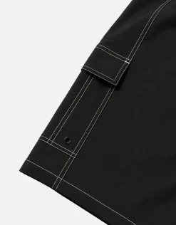 Distortion Cargo Swim Shorts in Obsidian Blue