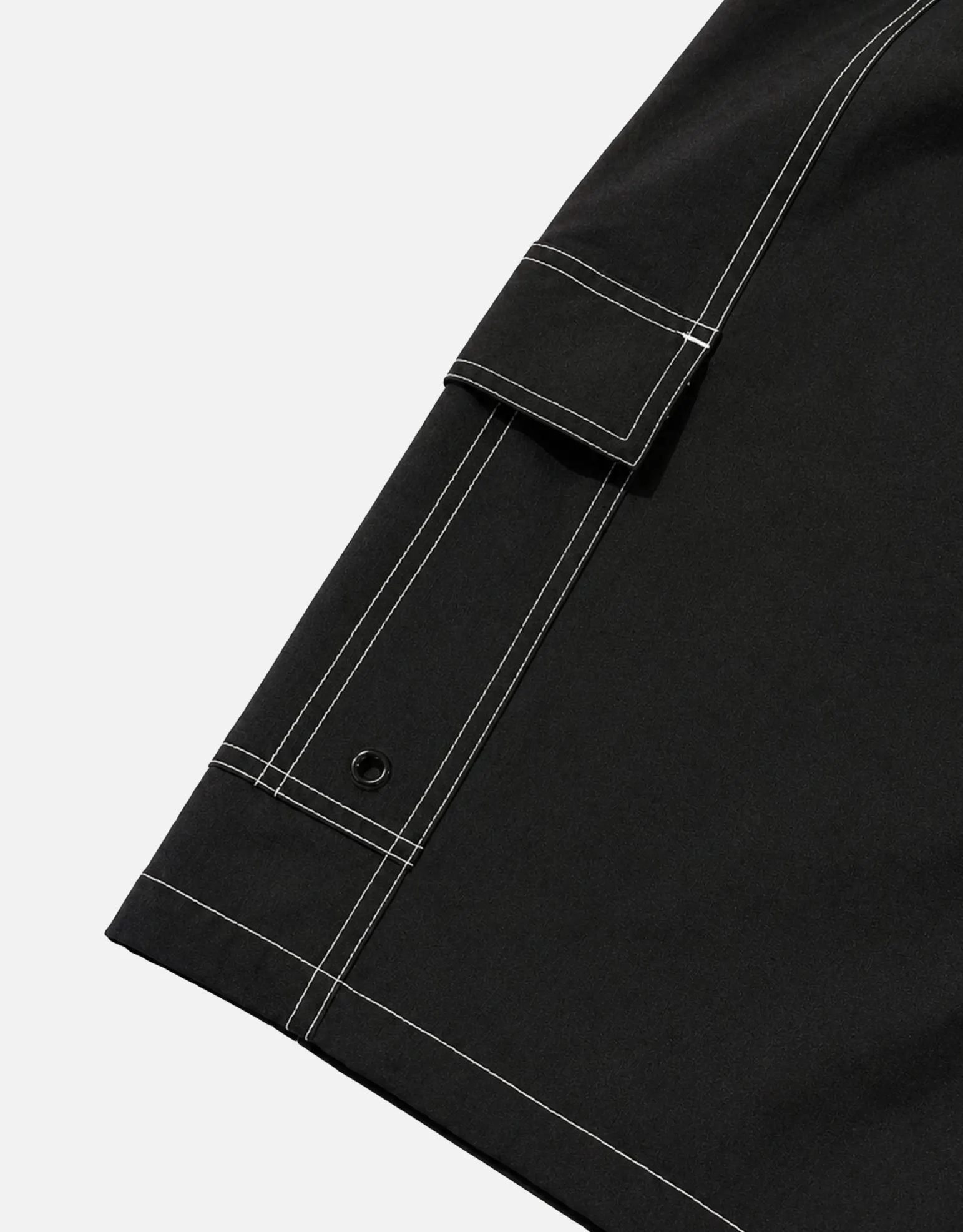 Distortion Cargo Swim Shorts in Obsidian Blue