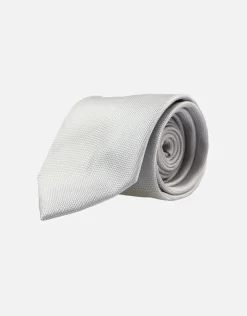 Dot Textured Slim Tie in Burgundy