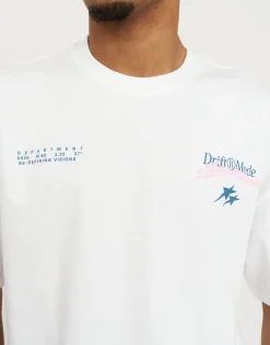 Drift Mode Box Tee in Blanc