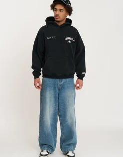 Drift Mode Hoodie in Washed Black
