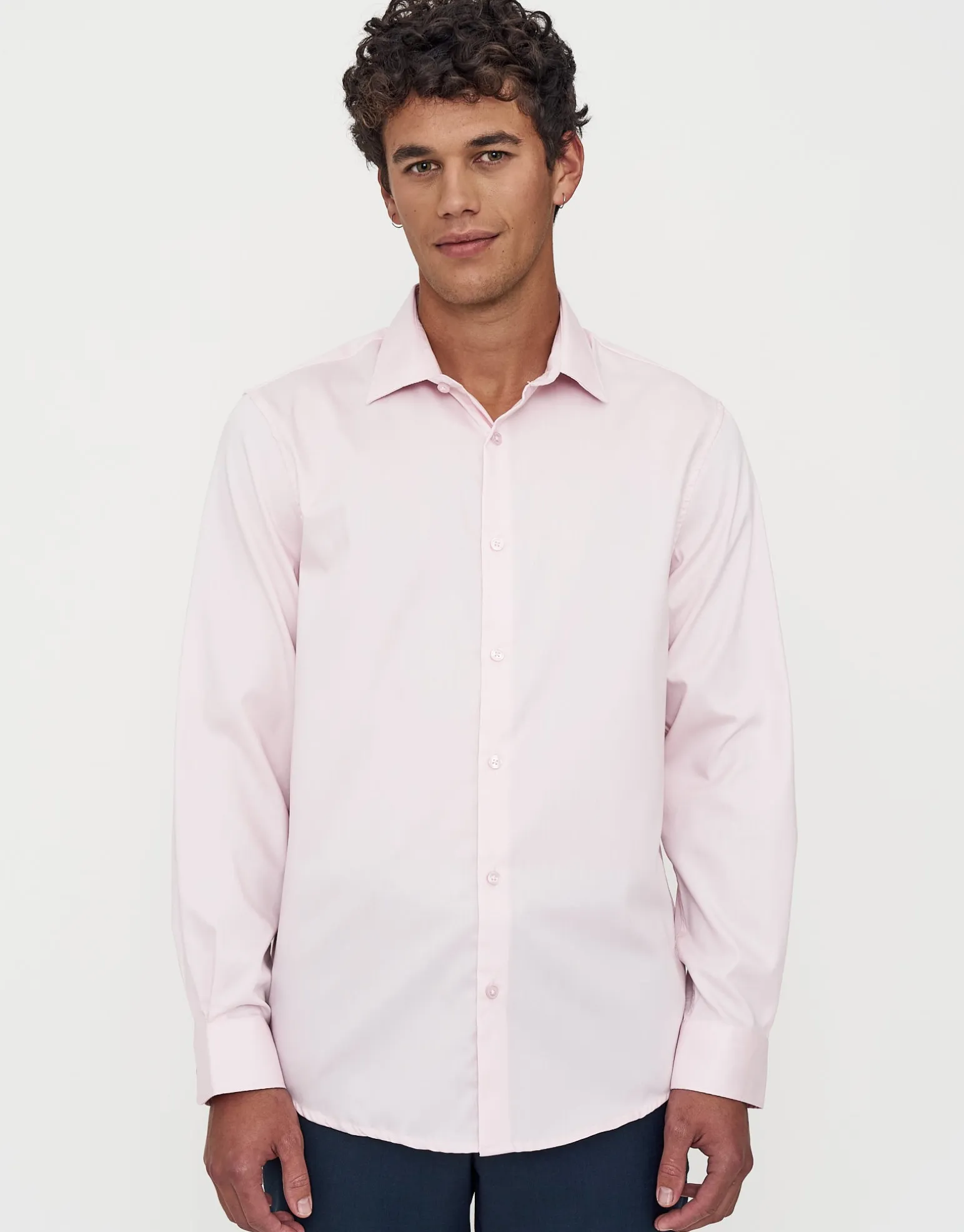 Easy Care Dress Shirt in Khaki