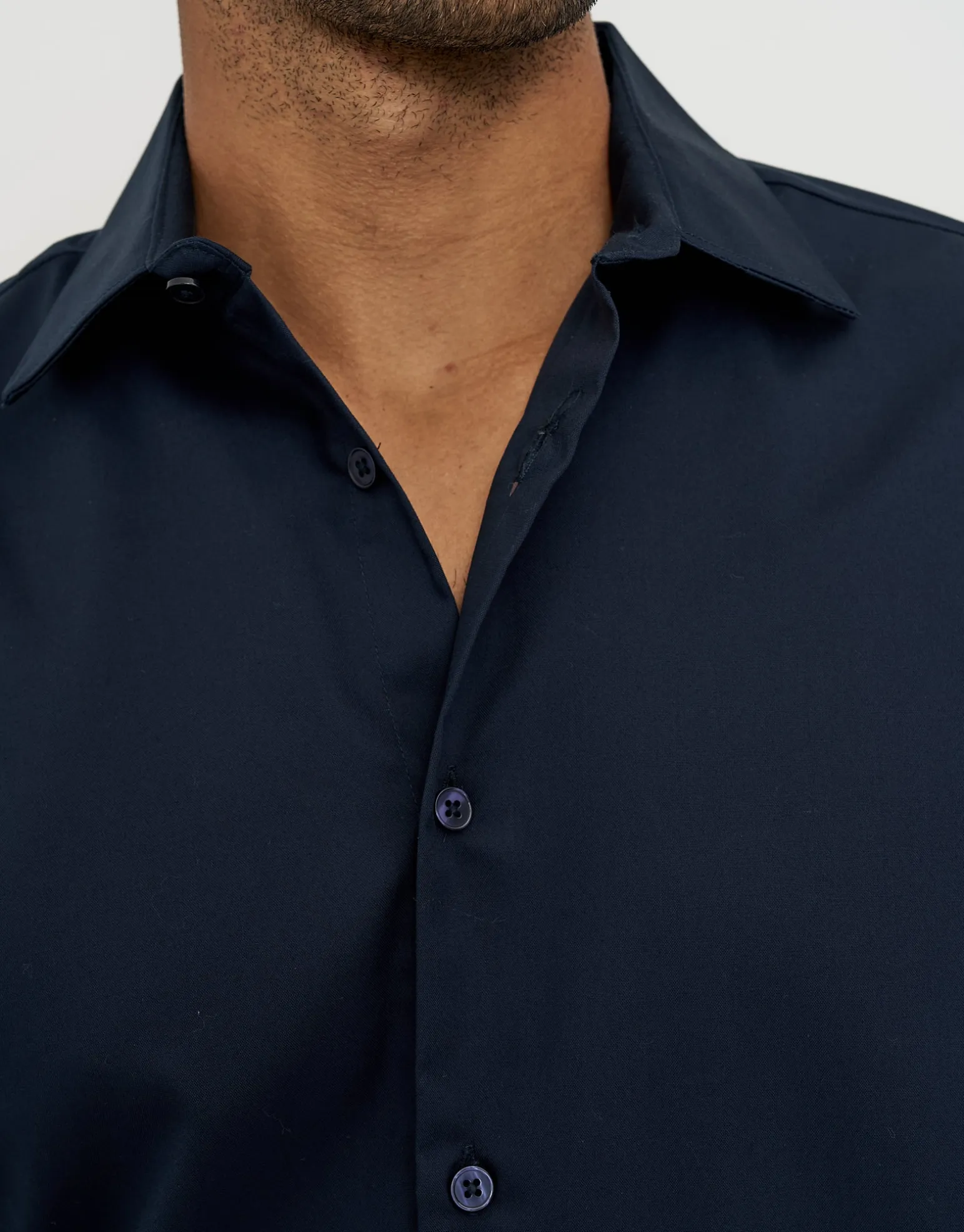 Easy Care Dress Shirt in Light Blue