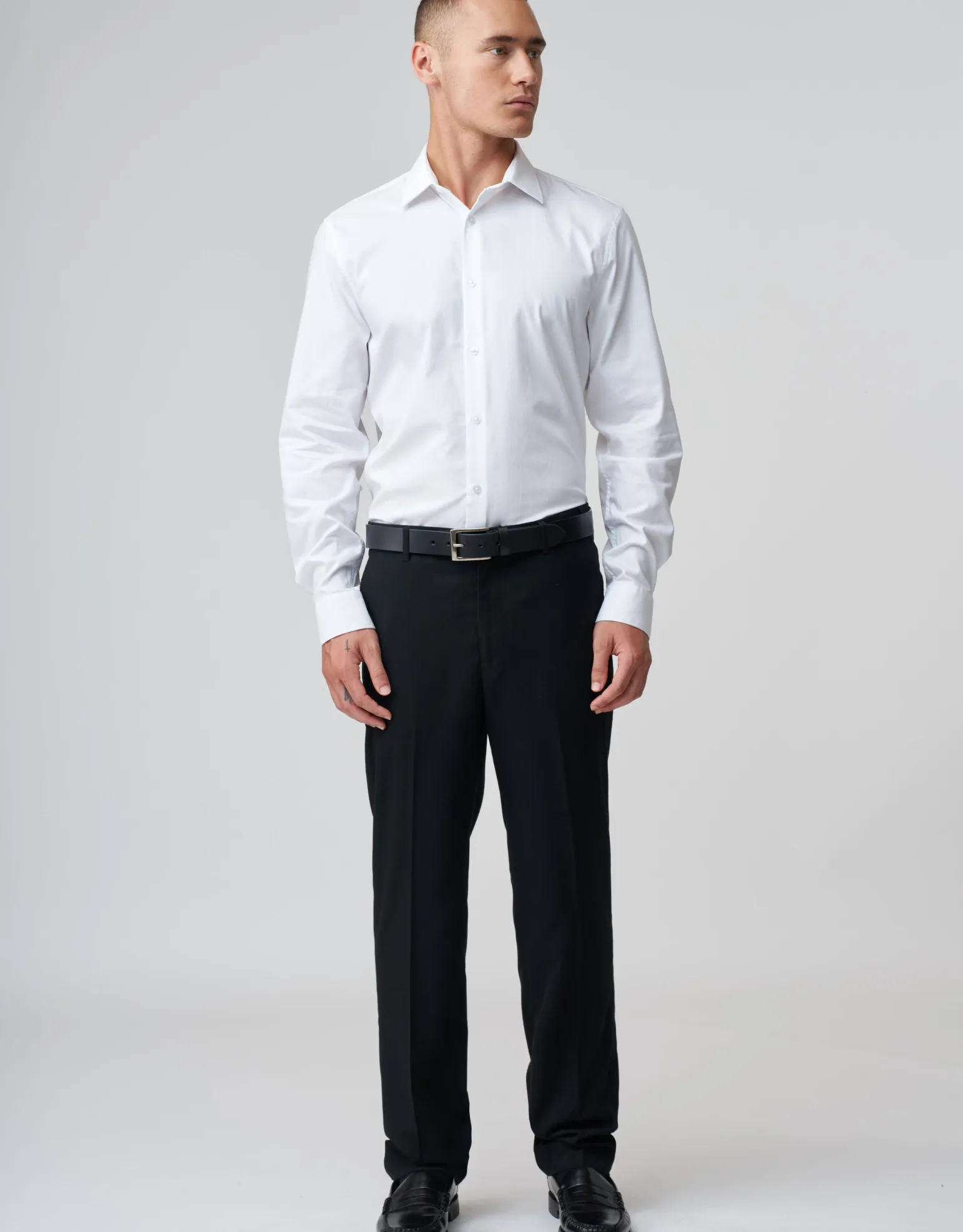 Easy Care Dress Shirt in Light Blue