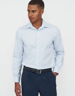 Easy Care Dress Shirt in Light Blue