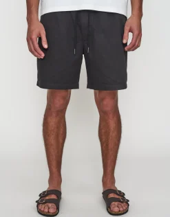 Easy Elastic Waist Shorts in Sand