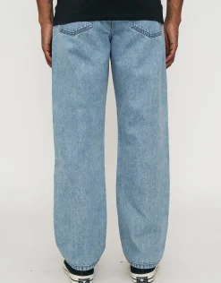 Easy Fit Loose Jeans in Washed Grey