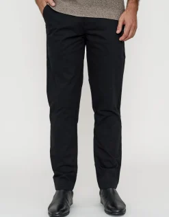 Echo Tapered Fit Chinos in Black