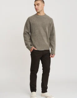 Echo Tapered Fit Chinos in Black