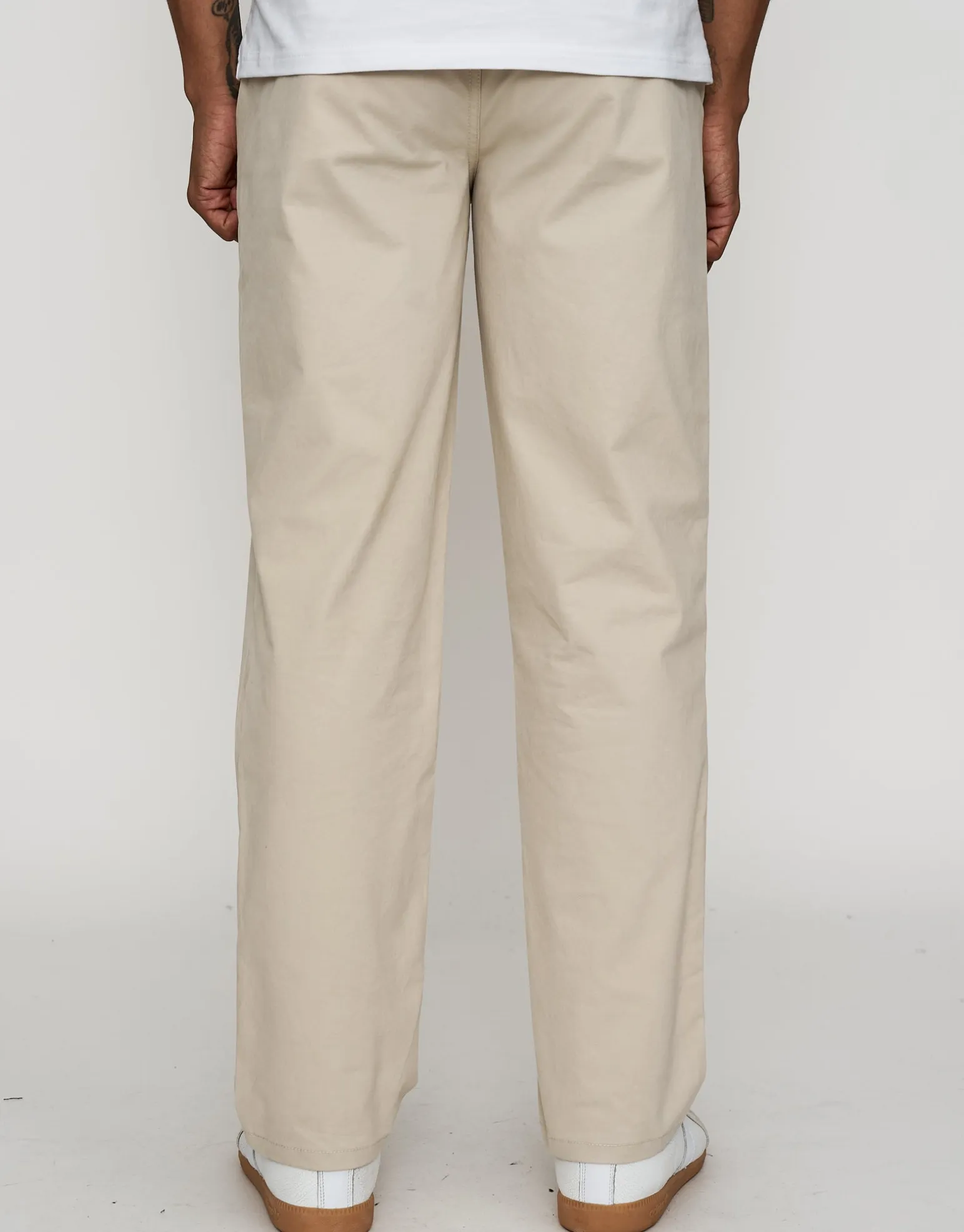 Echo Tapered Fit Chinos in Black