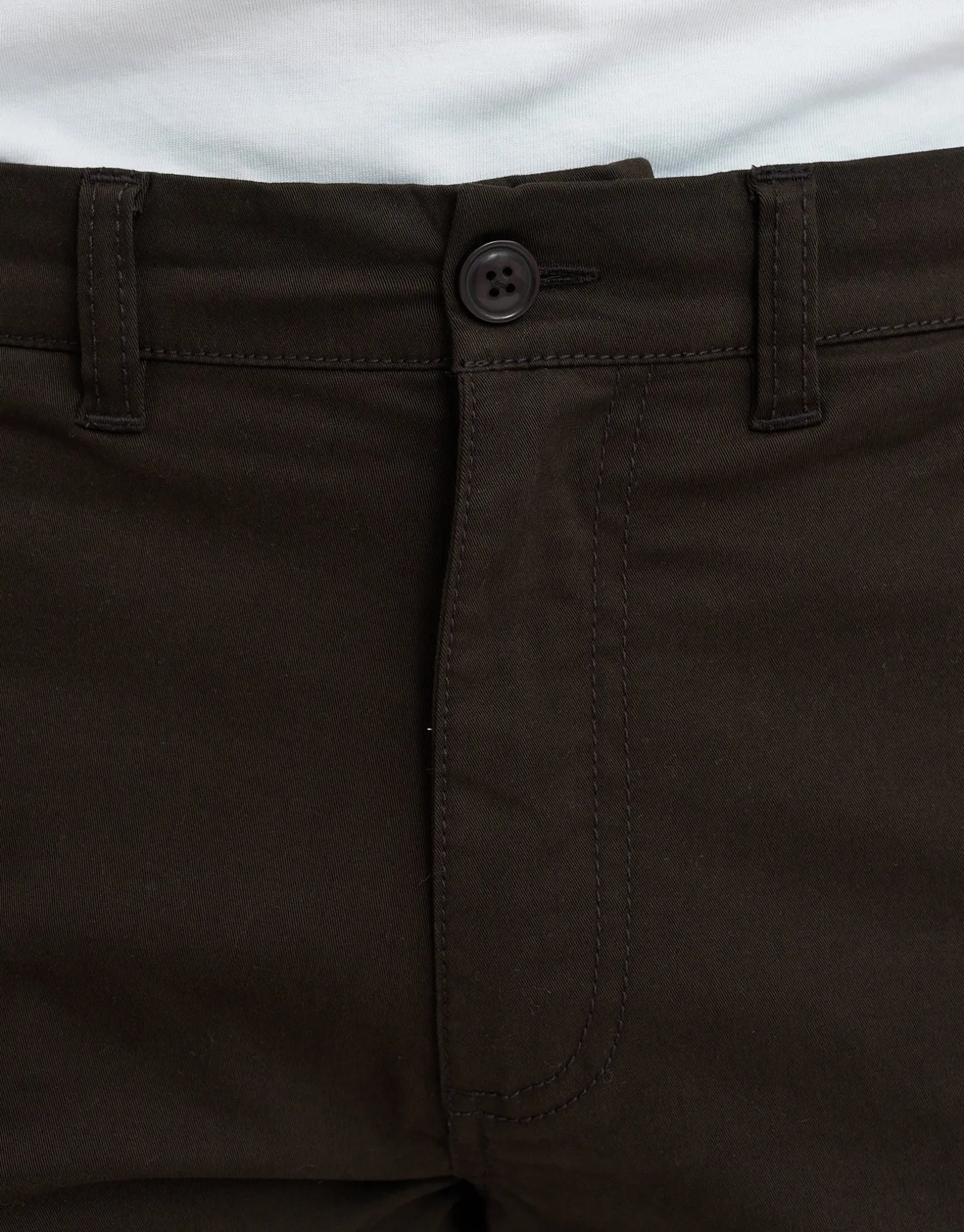 Echo Tapered Fit Chinos in Black