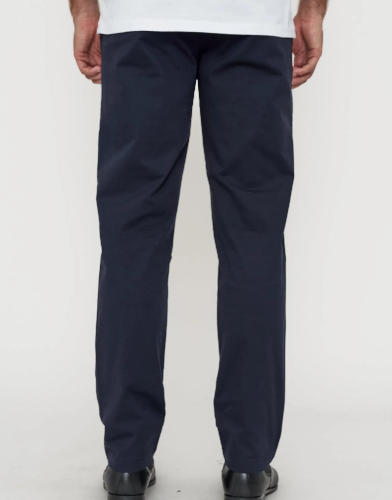 Echo Tapered Fit Chinos in Black