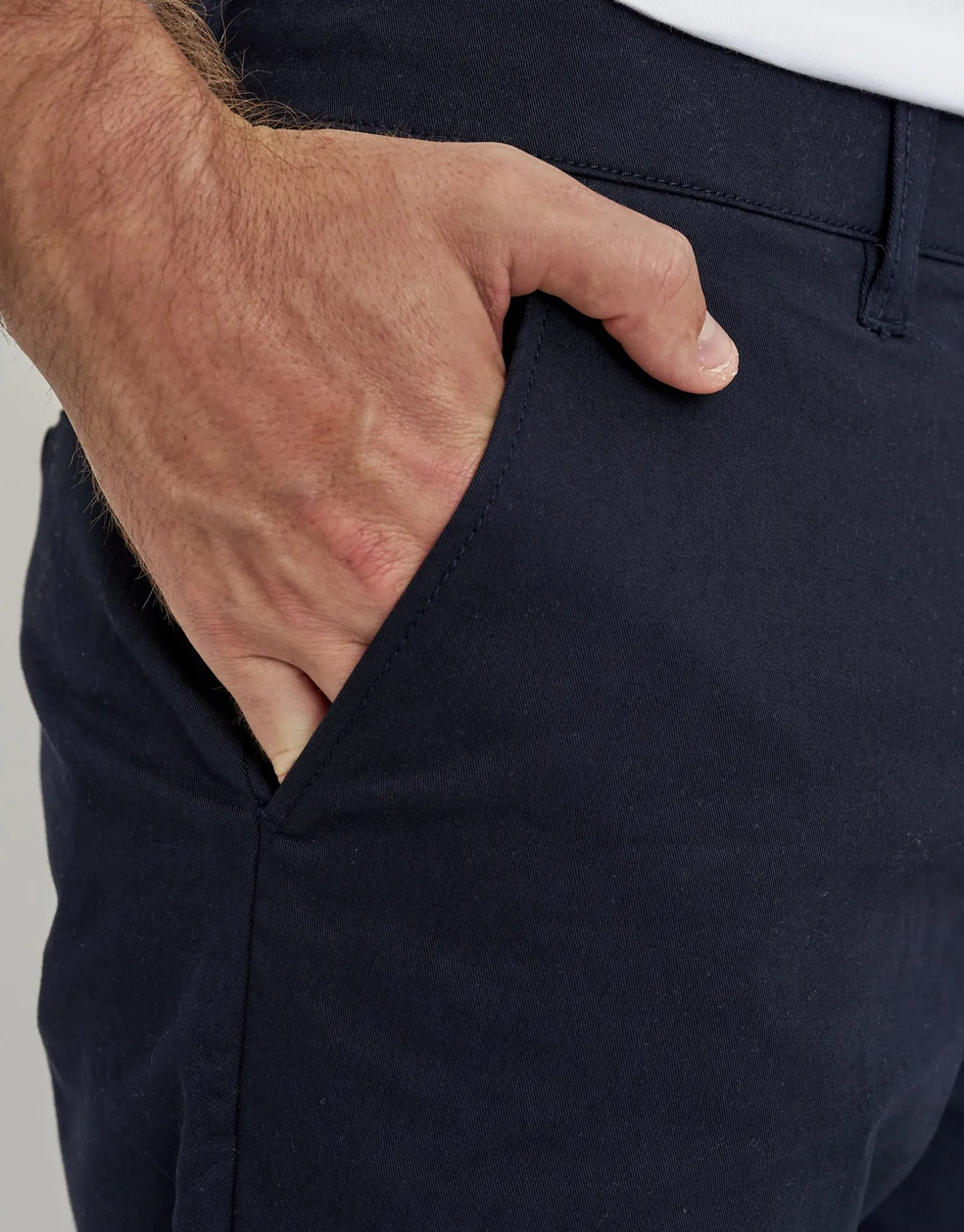 Echo Tapered Fit Chinos in Chocolate