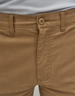 Echo Tapered Fit Chinos in Chocolate