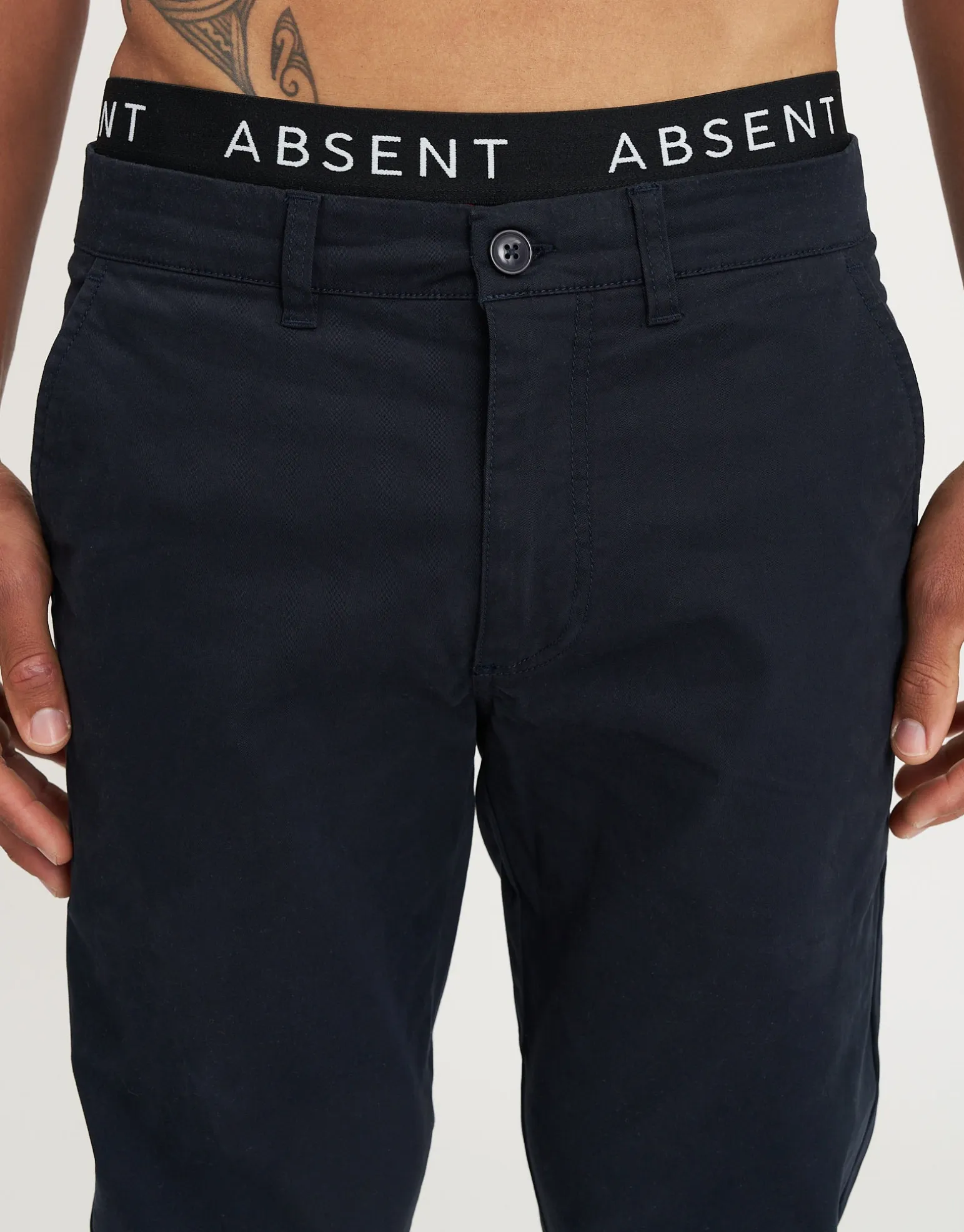 Echo Tapered Fit Chinos in Chocolate