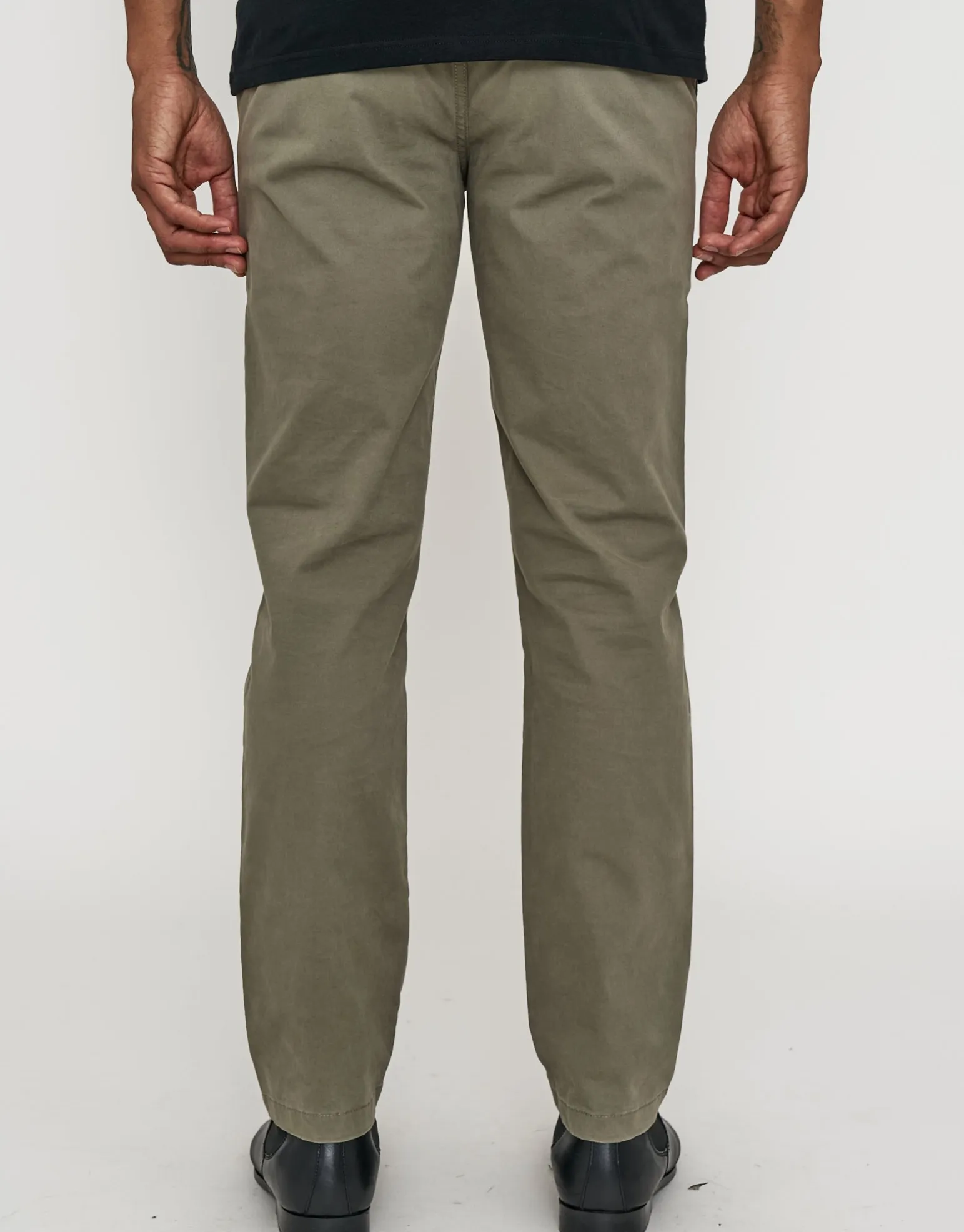 Echo Tapered Fit Chinos in Chocolate