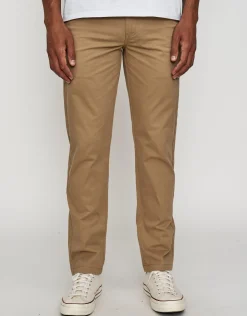 Echo Tapered Fit Chinos in Khaki