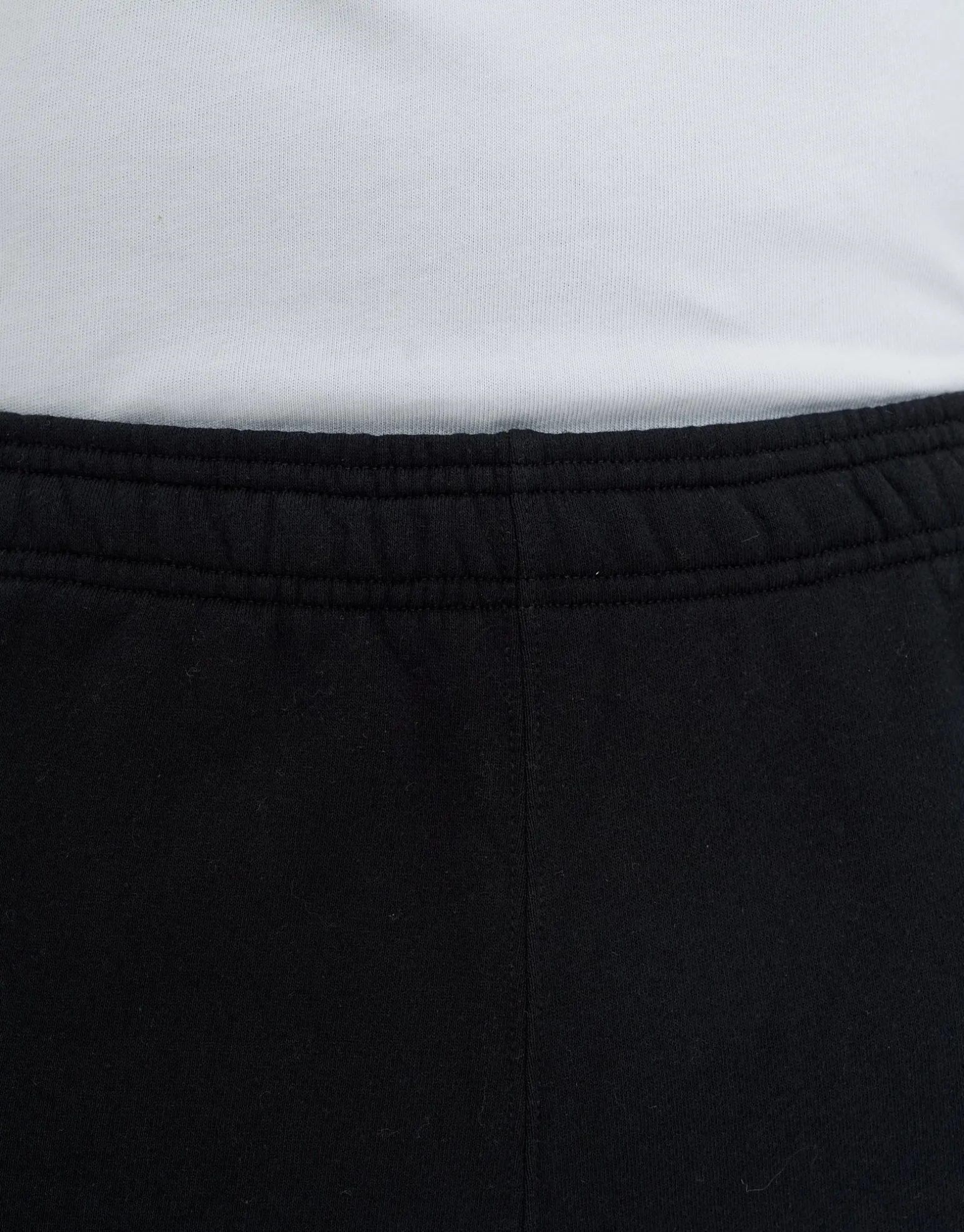 Essential Baggy Cuffed Track Pants in Grey Marle