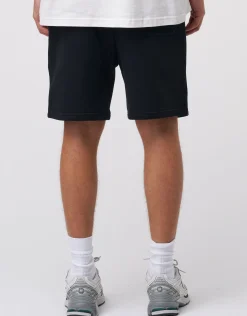 Essential Relaxed Fit Track Shorts in Snow Marle