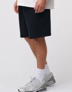 Essential Relaxed Fit Track Shorts in Snow Marle