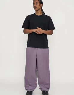 Essential Wide Track Pants in Empire Yellow