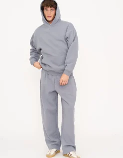 Essential Wide Track Pants in Espresso Brown