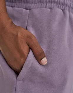 Essential Wide Track Pants in Ash Purple