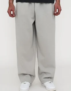 Essential Wide Track Pants in Slate