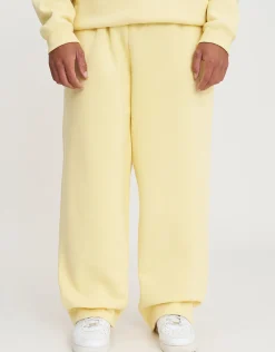 Essential Wide Track Pants in Slate