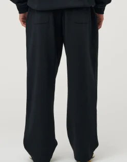 Essential Wide Track Pants in Slate