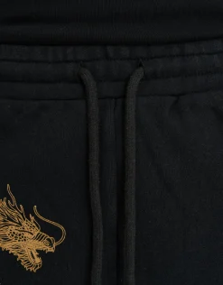 Eternal Baggy Track Shorts in Washed Black