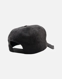 Eternal Distressed Cap in Washed Black